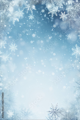 blue winter christmas background wallpaper gift card