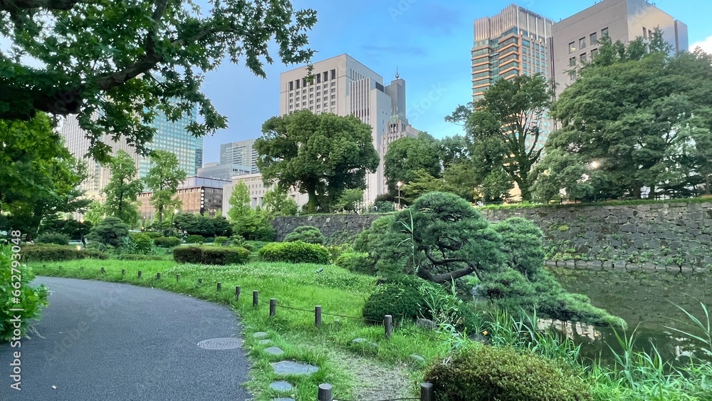東京 日比谷公園の池 東京 日比谷公園の池