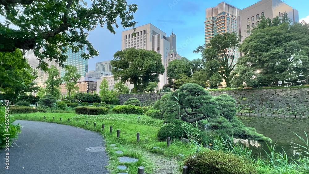 東京 日比谷公園の池