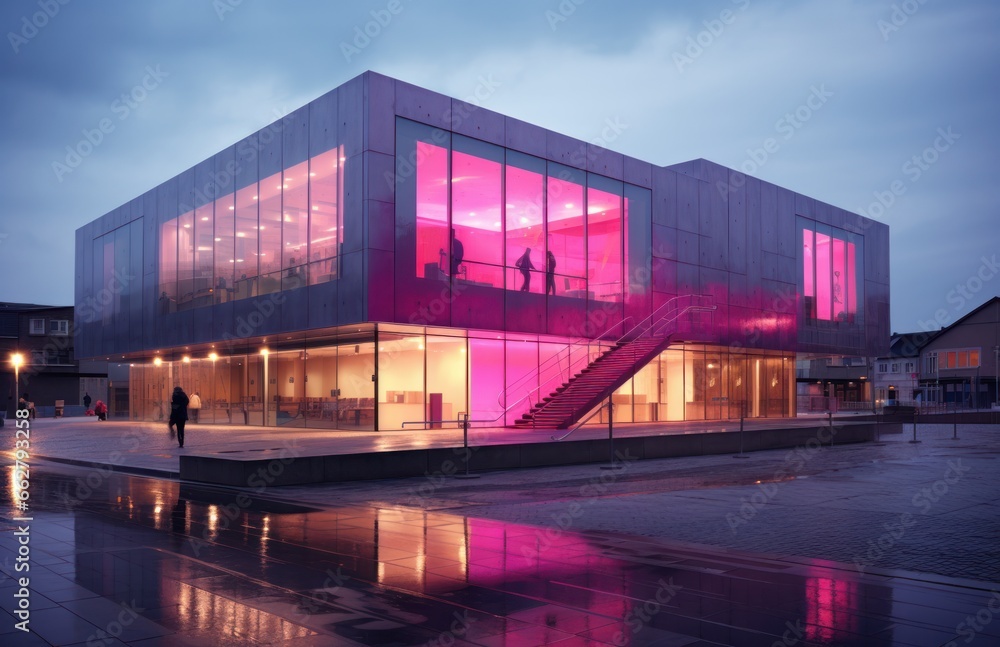 Obraz premium Pink Palace
