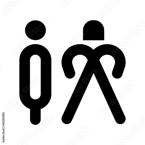 man and woman