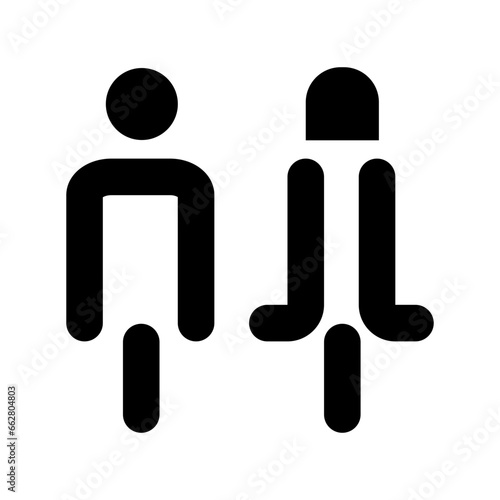 man and woman