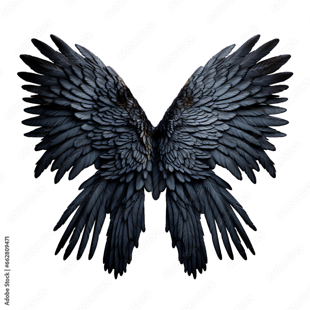 Obraz premium 3d beautiful realistic wings