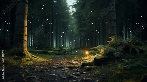 magical forest Generative AI © Quentin
