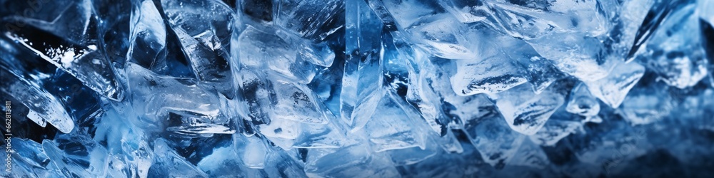 Macro shot of ice cubes. Ice texture in blue tone. Blue background. . Blue ice crystals close up. Macro shot. Abstract background and texture for design. Macro shot of ice cubes. Ice texture in blue tone. Blue background. . Blue ice crystals close up. Macro shot. Abstract background and texture for design.