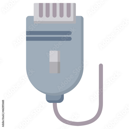 Epilator Flat Icon