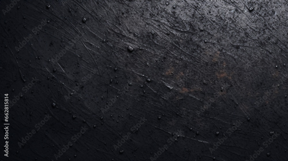 Naklejka premium Abstract black textured background with scratches