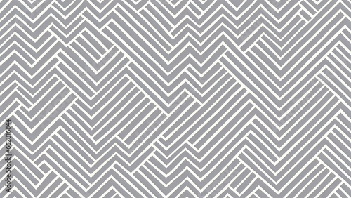 A Gray And White Geometric Pattern