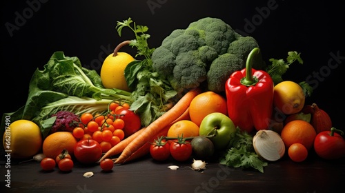 Vegetables and Fruits Social Media Post