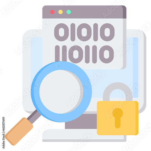 Security Vulnerabilities Flat Icon
