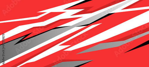 Side body graphic sticker hand drawn. Abstract racing design concept. Car decal wrap design for motorcycle, boat, truck, car, boat and more.