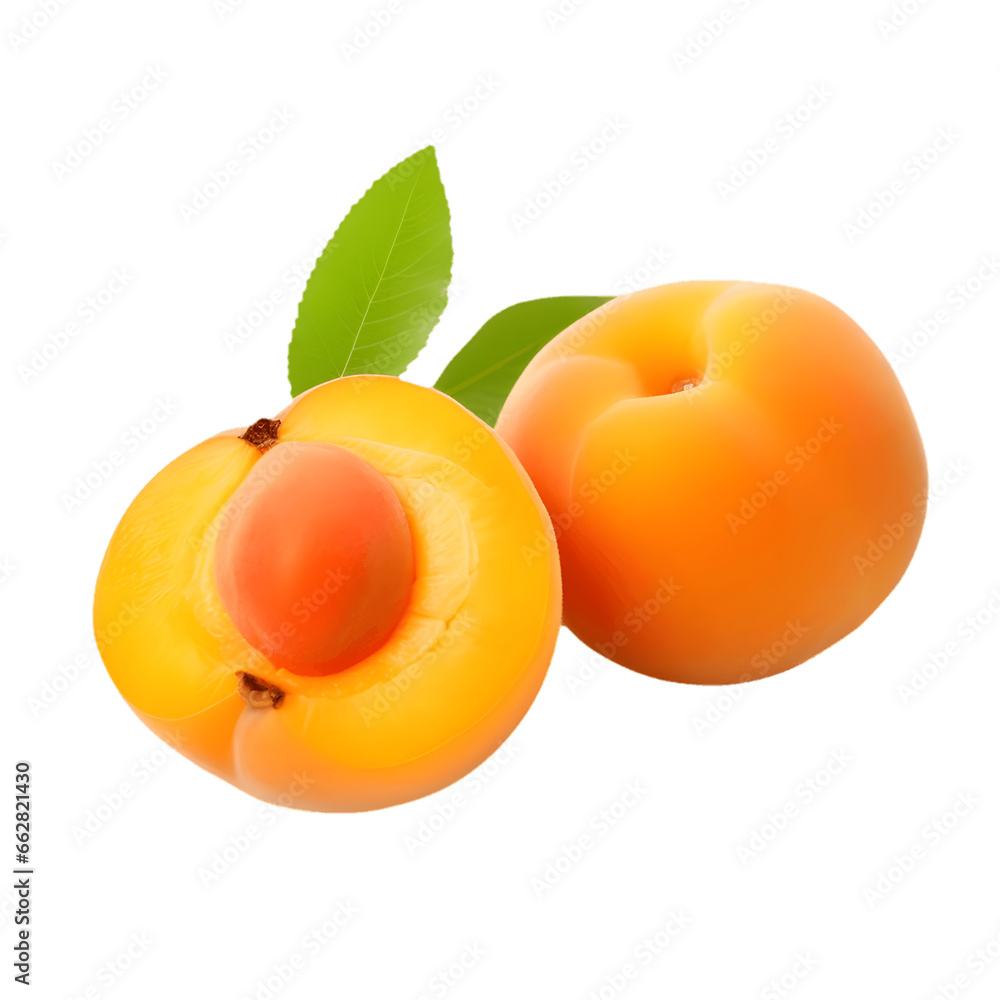 apricots isolated apricots isolated