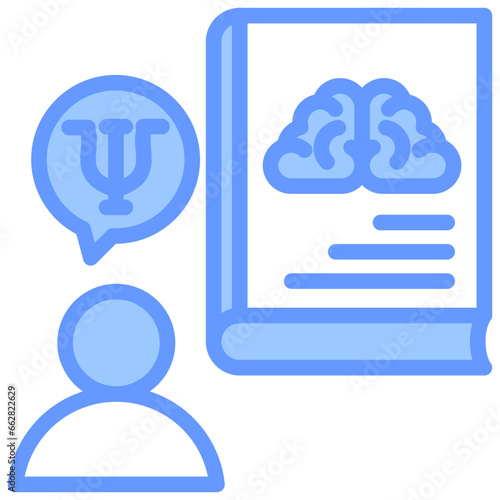 Legal Psychologist Blue Icon