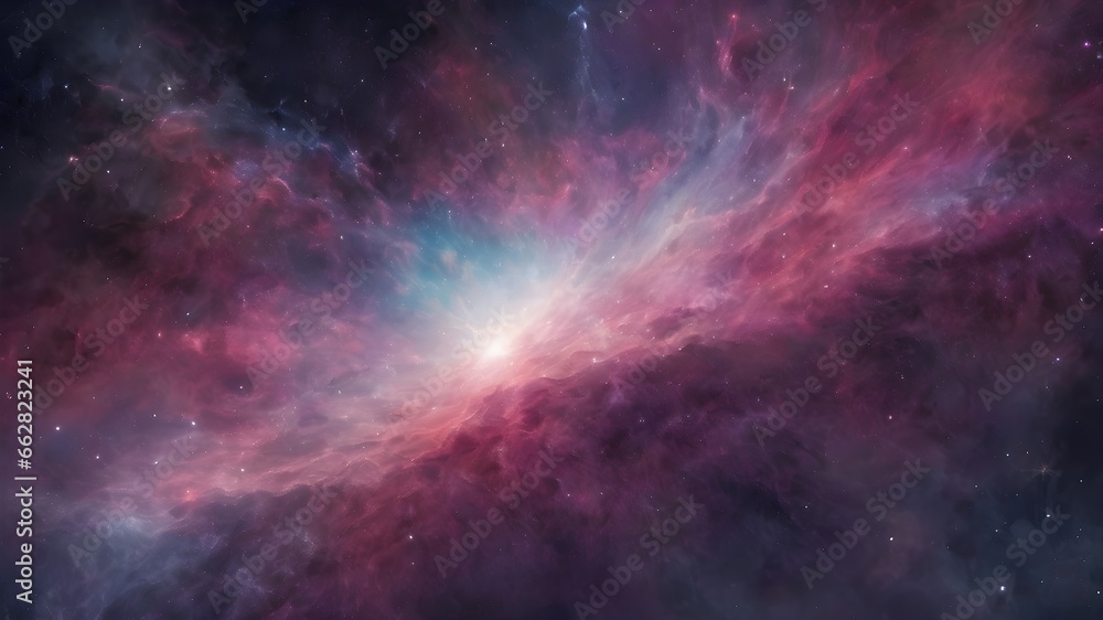 Obraz premium space galaxy background