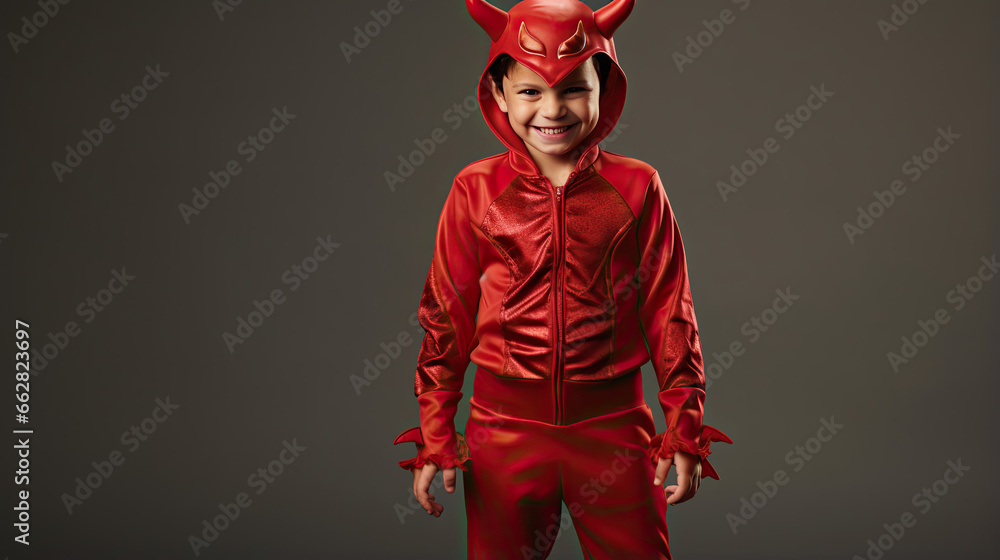 Fototapeta premium Mischievous Devil Costume