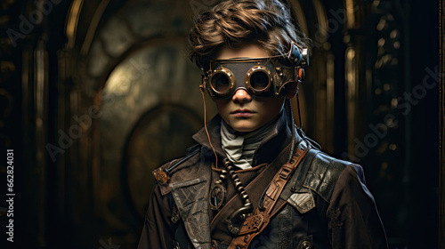 Mysterious Steampunk Inventor Outfit