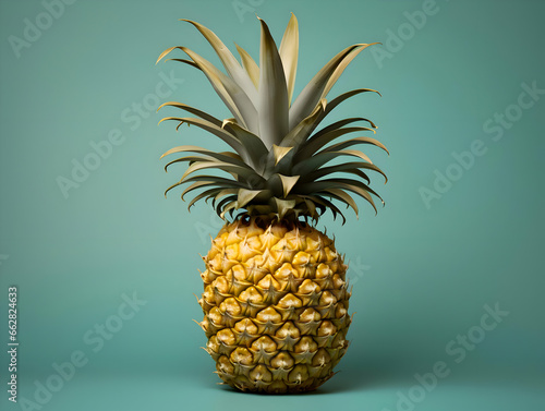 Allone ananas isolated. High-resolution photo