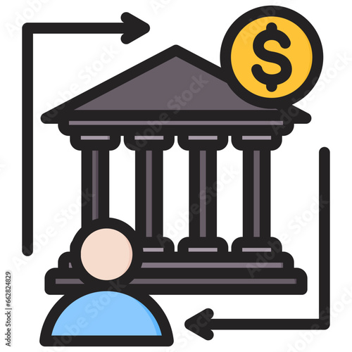 Regulation Outline Color Icon