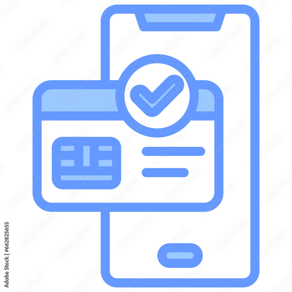 Check Out Blue Icon Check Out Blue Icon