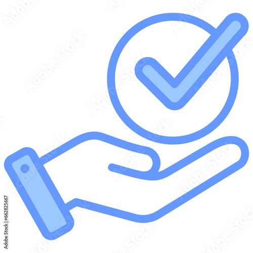 Convenience Blue Icon
