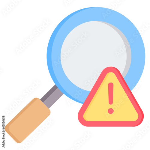 Identify Problem Flat Icon