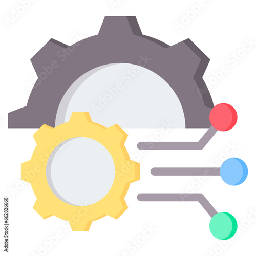 Engineering Flat Icon