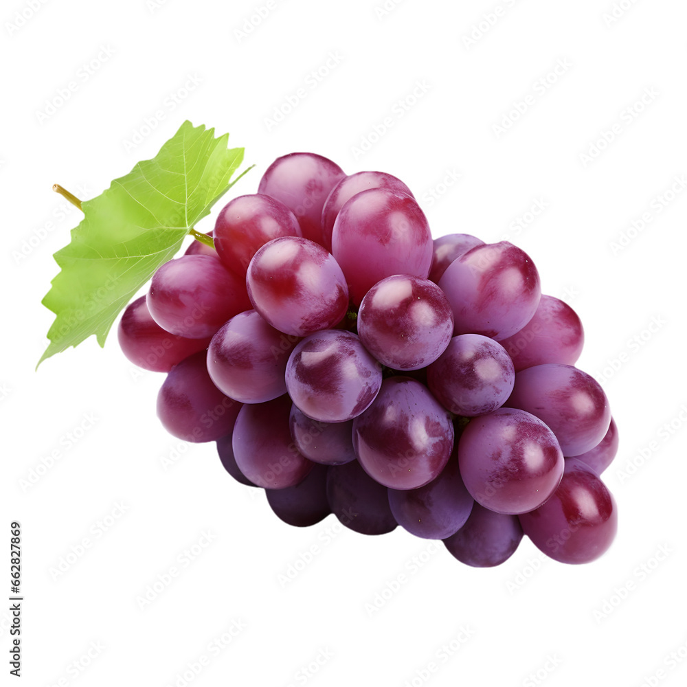 Fototapeta premium bunch of grapes isolated
