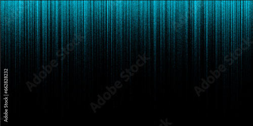 Abstract Monochrome Elegant stipple blue pattern in black background. Gradient Texture, Seamless striped design and digital textile surface background random halftone effect