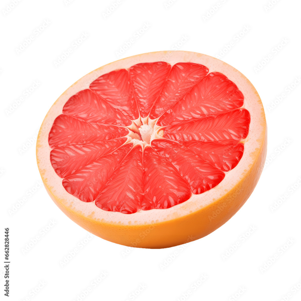 red grapefruit isolated red grapefruit isolated