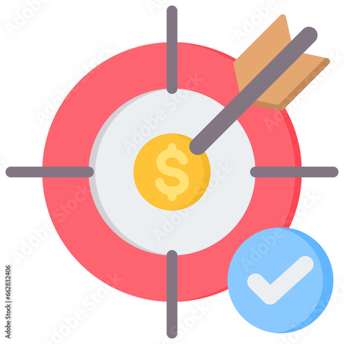 Target Flat Icon