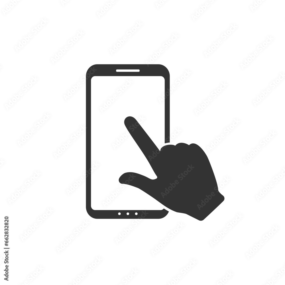 Handphone icon. Vector illustration Handphone icon. Vector illustration