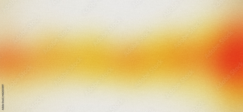 white orange , color gradient rough abstract background shine bright light and glow template empty space , grainy noise grungy texture
