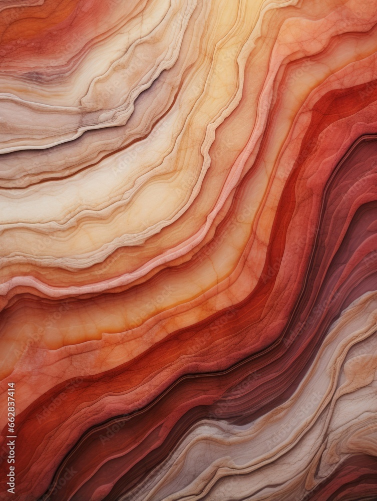 Quartzite Stone Creative Abstract Wavy Texture. Flowing Digital Art Decoration. Abstract Realistic Surface Vertical Background. Ai Generated Vibrant Curly Pattern. Quartzite Stone Creative Abstract Wavy Texture. Flowing Digital Art Decoration. Abstract Realistic Surface Vertical Background. Ai Generated Vibrant Curly Pattern.