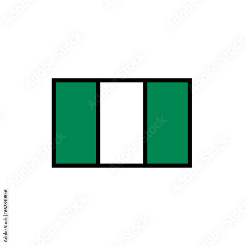 Free Download Nigeria flag icon - GFXLoad