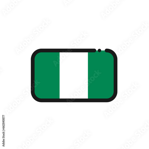 Free Download Nigeria flag icon - GFXLoad