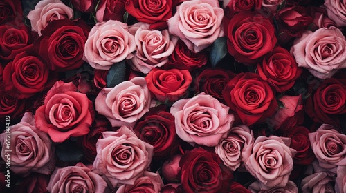 A Breathtaking Collection of Red and Pink Roses for Valentine s Day