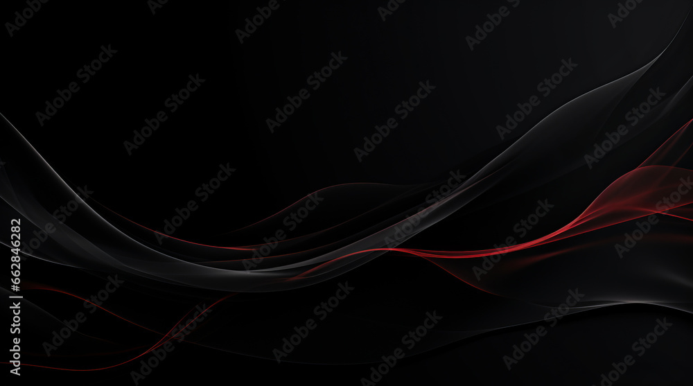Fotografie Black and red abstract background for wallpaper oder business card