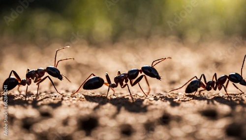 ants in the forest © Saeed