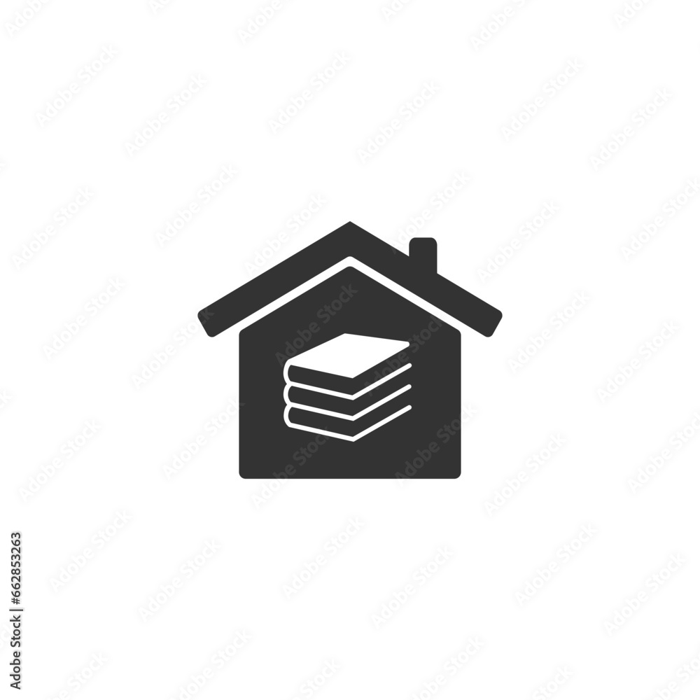 Home real estate roof icon logo element. Vector Home real estate roof icon logo element. Vector