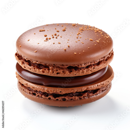 macarons isolated on a white background