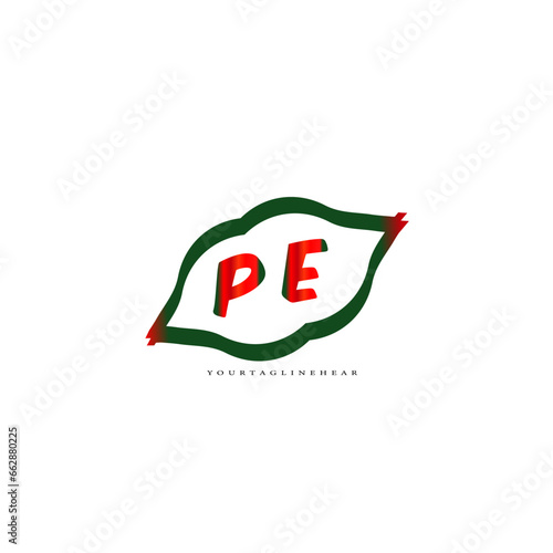  creative leap logo with gradient colour for your cosmetics business.