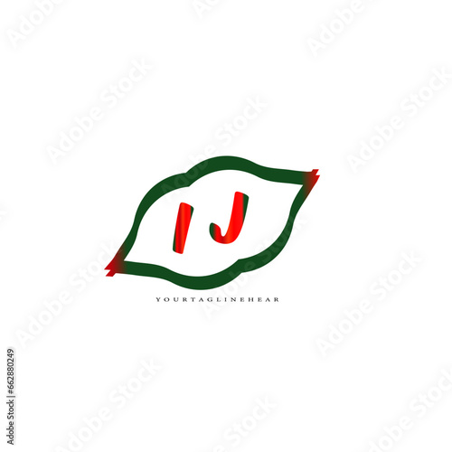  creative leap logo with gradient colour for your cosmetics business.