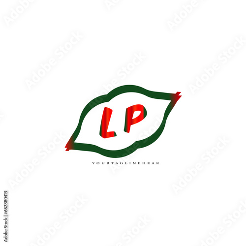  creative leap logo with gradient colour for your cosmetics business.