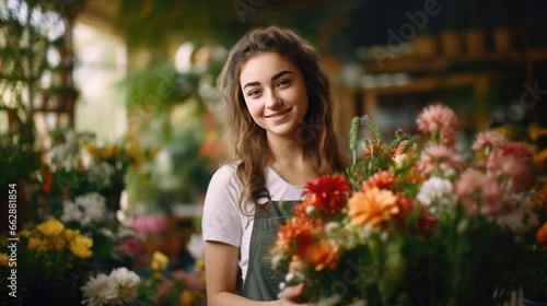 Flower shop worker © Krtola 