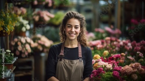 Flower shop worker © Krtola 