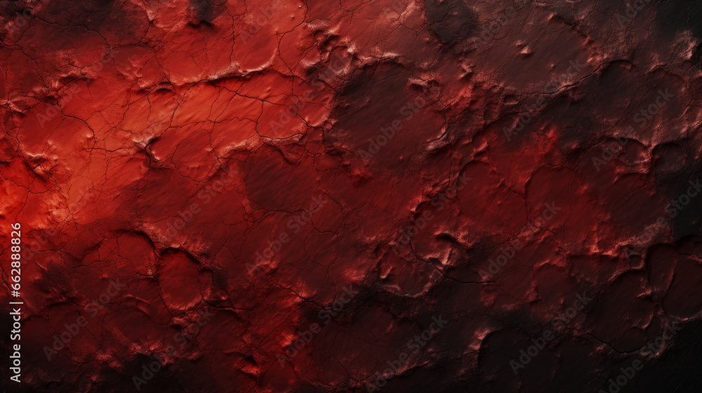 Imagen de superficie terrestre de Marte. - obrazy, fototapety, plakaty 