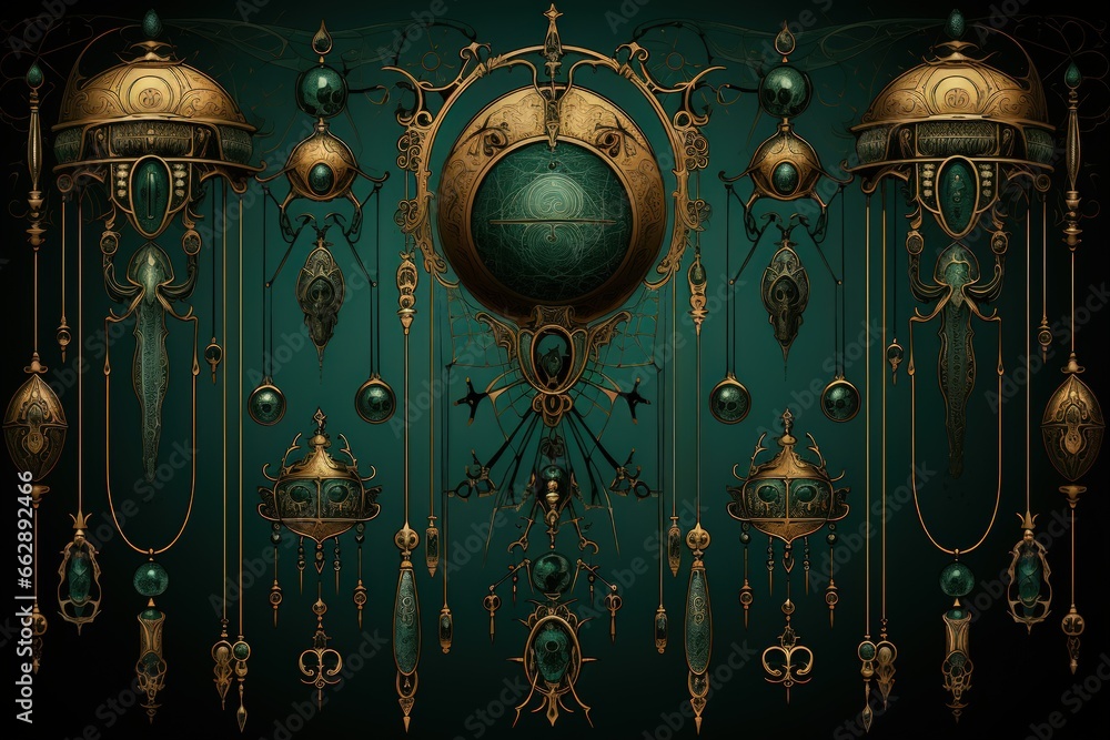 Cursed amulets of forgotten sorcery, imbued with ancient spells and curses - Generative AI Cursed amulets of forgotten sorcery, imbued with ancient spells and curses - Generative AI