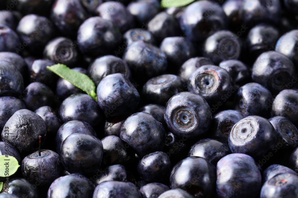 Many delicious ripe bilberries as background, closeup Many delicious ripe bilberries as background, closeup