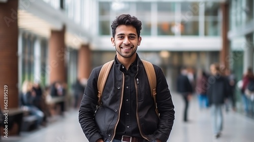 Young Indian student photo