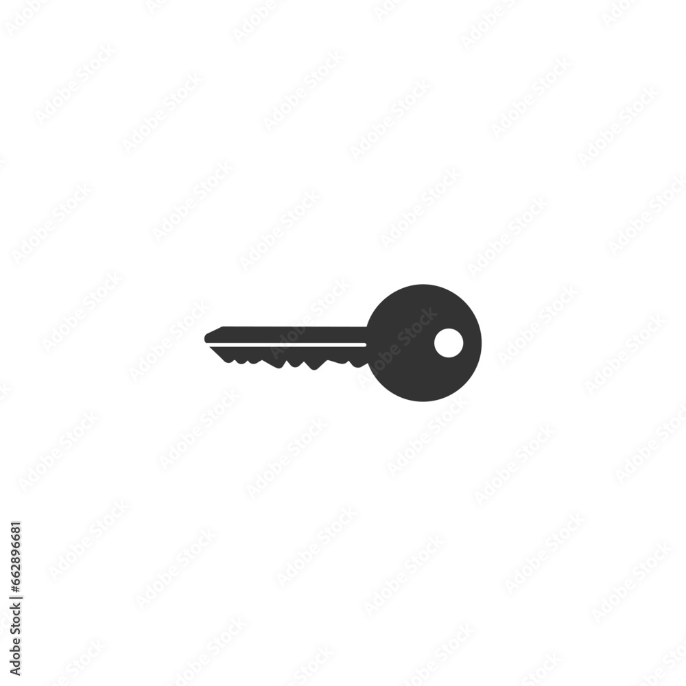 Key icon symbol on white background editable. Vector illustration Key icon symbol on white background editable. Vector illustration